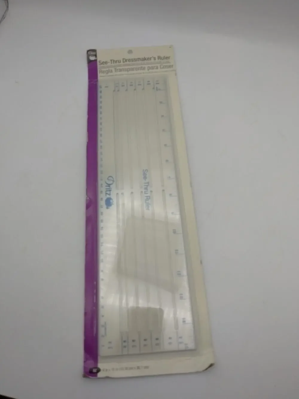 DRITZ Vintage See-Thru Dressmaker Ruler 1994